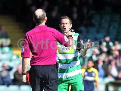 Yeovil Town v Stevenage, Yeovil, UK - 29 Apr 2017