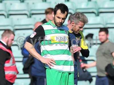 Yeovil Town v Stevenage, Yeovil, UK - 29 Apr 2017