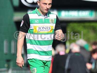 Yeovil Town v Stevenage, Yeovil, UK - 29 Apr 2017