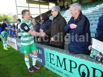 Yeovil Town v Stevenage, Yeovil, UK - 29 Apr 2017