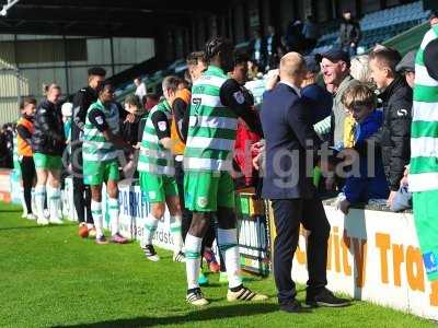 Yeovil Town v Stevenage, Yeovil, UK - 29 Apr 2017