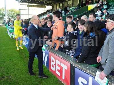 Yeovil Town v Stevenage, Yeovil, UK - 29 Apr 2017