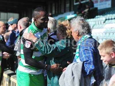 Yeovil Town v Stevenage, Yeovil, UK - 29 Apr 2017