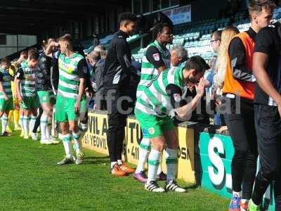 Yeovil Town v Stevenage, Yeovil, UK - 29 Apr 2017