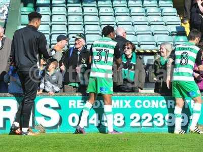 Yeovil Town v Stevenage, Yeovil, UK - 29 Apr 2017