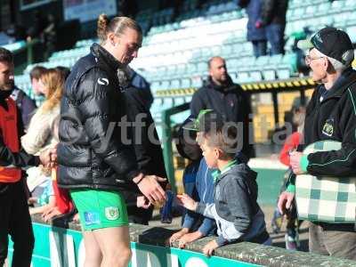 Yeovil Town v Stevenage, Yeovil, UK - 29 Apr 2017