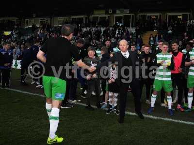 Yeovil Town v Stevenage, Yeovil, UK - 29 Apr 2017