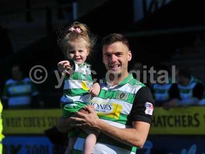 Yeovil Town v Stevenage, Yeovil, UK - 29 Apr 2017