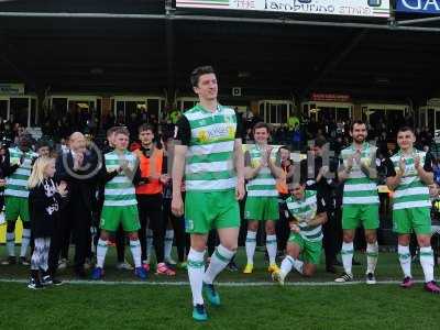 Yeovil Town v Stevenage, Yeovil, UK - 29 Apr 2017