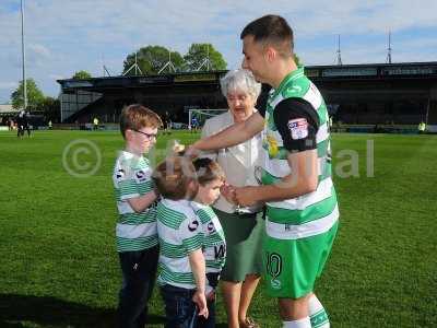 Yeovil Town v Stevenage, Yeovil, UK - 29 Apr 2017