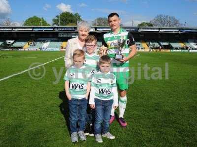 Yeovil Town v Stevenage, Yeovil, UK - 29 Apr 2017