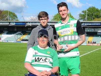 Yeovil Town v Stevenage, Yeovil, UK - 29 Apr 2017