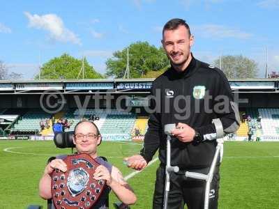 Yeovil Town v Stevenage, Yeovil, UK - 29 Apr 2017