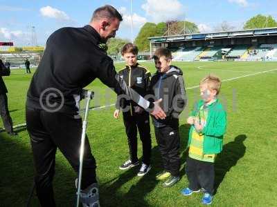 Yeovil Town v Stevenage, Yeovil, UK - 29 Apr 2017