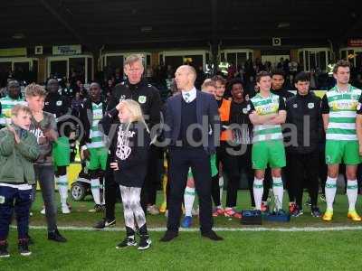 Yeovil Town v Stevenage, Yeovil, UK - 29 Apr 2017