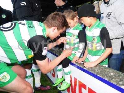 Yeovil Town v Stevenage, Yeovil, UK - 29 Apr 2017