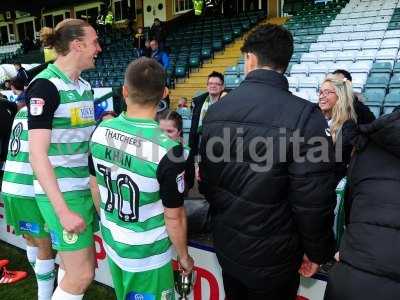 Yeovil Town v Stevenage, Yeovil, UK - 29 Apr 2017