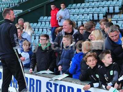 Yeovil Town v Stevenage, Yeovil, UK - 29 Apr 2017