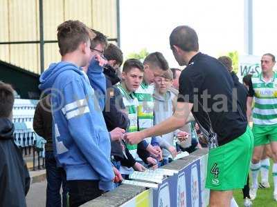 Yeovil Town v Stevenage, Yeovil, UK - 29 Apr 2017