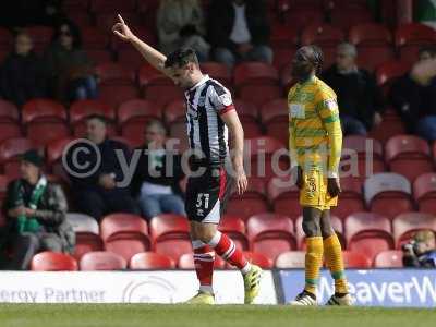 Grimsby  v Yeovil, Grimsby, UK - 22 April 2017