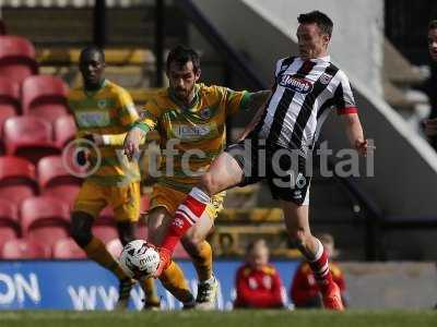 Grimsby  v Yeovil, Grimsby, UK - 22 April 2017