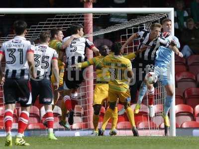 Grimsby  v Yeovil, Grimsby, UK - 22 April 2017