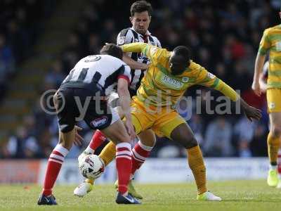 Grimsby  v Yeovil, Grimsby, UK - 22 April 2017