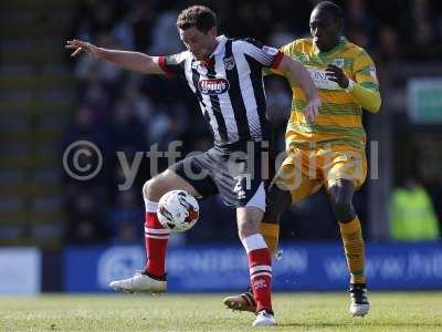 Grimsby  v Yeovil, Grimsby, UK - 22 April 2017