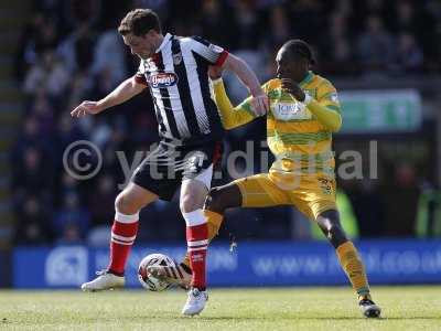 Grimsby  v Yeovil, Grimsby, UK - 22 April 2017