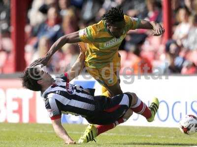 Grimsby  v Yeovil, Grimsby, UK - 22 April 2017