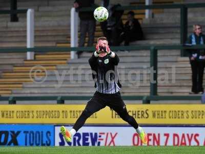 Yeovil Town v Crewe Alexandra, Yeovil, UK - 17 Apr 2017