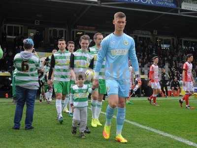 Yeovil Town v Crewe Alexandra, Yeovil, UK - 17 Apr 2017