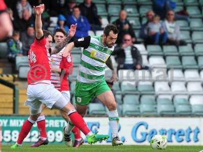 Yeovil Town v Crewe Alexandra, Yeovil, UK - 17 Apr 2017