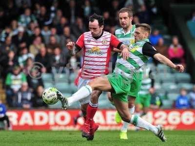 Yeovil Town v Crewe Alexandra, Yeovil, UK - 17 Apr 2017