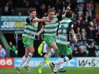 Yeovil Town v Crewe Alexandra, Yeovil, UK - 17 Apr 2017