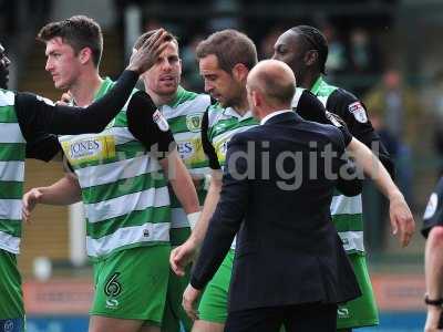 Yeovil Town v Crewe Alexandra, Yeovil, UK - 17 Apr 2017