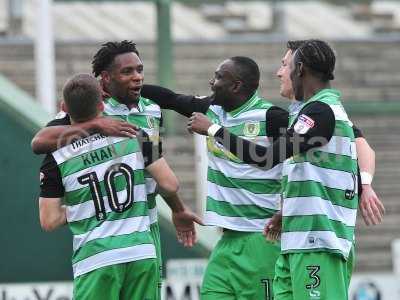 Yeovil Town v Crewe Alexandra, Yeovil, UK - 17 Apr 2017