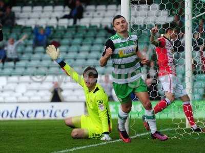 Yeovil Town v Crewe Alexandra, Yeovil, UK - 17 Apr 2017