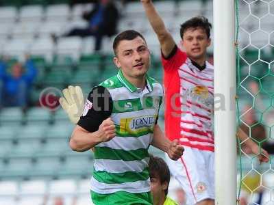 Yeovil Town v Crewe Alexandra, Yeovil, UK - 17 Apr 2017