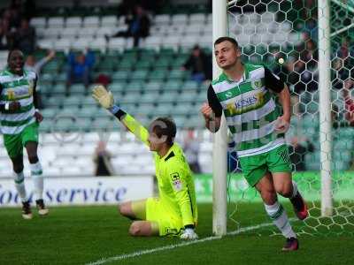 Yeovil Town v Crewe Alexandra, Yeovil, UK - 17 Apr 2017