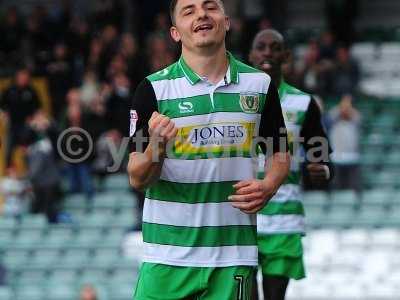 Yeovil Town v Crewe Alexandra, Yeovil, UK - 17 Apr 2017