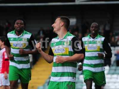 Yeovil Town v Crewe Alexandra, Yeovil, UK - 17 Apr 2017