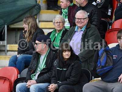 Newport County v Yeovil Town, Newport, UK - 14 Apr 2017