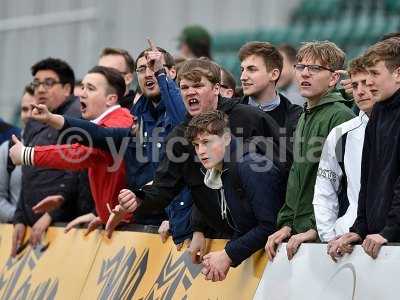 Newport County v Yeovil Town, Newport, UK - 14 Apr 2017