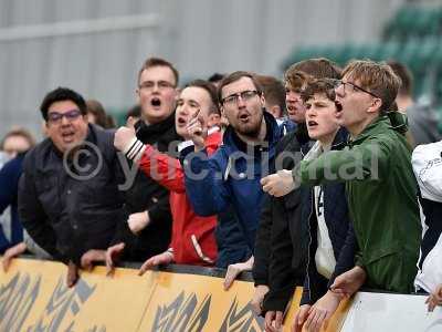 Newport County v Yeovil Town, Newport, UK - 14 Apr 2017