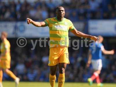 Portsmouth v Yeovil Town, Portsmouth, UK - 8 Apr 2017