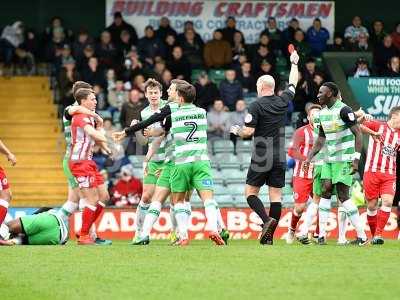 Yeovil Town v Accrington Stanley UK - 18 Mar 2017