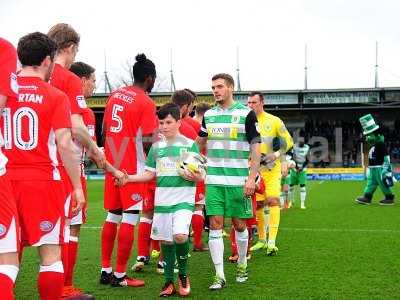 Yeovil Town v Accrington Stanley UK - 18 Mar 2017