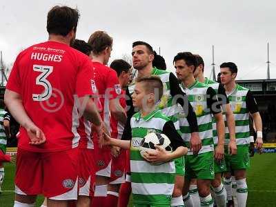 Yeovil Town v Accrington Stanley UK - 18 Mar 2017