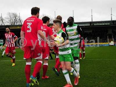 Yeovil Town v Accrington Stanley UK - 18 Mar 2017